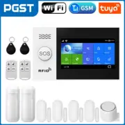 Tuya Smart Alarm System 4.3 inch Screen WIFI GSM Burglar With PIR Motion Sensor