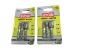 Ryobi Socket Adaptor Set Impact Rated (3-Piece) AR2034 2-Pack