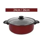 Deep Fryer Pot Nonstick Deep Frying Pan Multifunction Milk Pan Cookware Saute