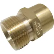 PRESSURE WASHER ADAPTOR 1/4"Female X M22 MALE 5000 PSI BRASS