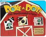 Melissa & Doug Children's Book | Poke-a-Dot: Old MacDonald’s Farm | Educational Board Book with Buttons to Pop | 3+ | Gift for Girl or Boy