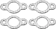 SING F LTD 4PCS Lawn Mower Exhaust Gasket Compatible with Kohler P/N Compatible with Craftsman OE 24-041-49-S 2404149-S 70.6x40.7mm Exhaust Flange Gasket