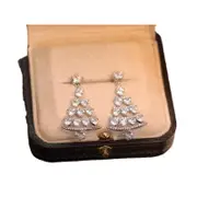 Earrings Veile Studios Christmas Tree Silver