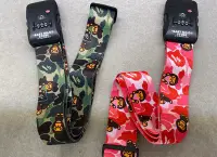 在飛比找Yahoo!奇摩拍賣優惠-【全新現貨】BAPE 17秋冬密碼鎖行李箱綁帶0482810