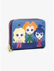 Loungefly Disney Hocus Pocus Wallet Chibi Characters Sanderson Sisters Wallet