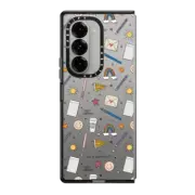 Galaxy Z Fold6 Impact Case School Doodle
