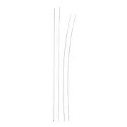 Beading Needle Set with Beaded Steel Wire, Needles for Crystal Beads