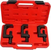 Ball Joint Press Ball Joint Separator Extractor with Red Storage Box Slack Adjuster Puller Removal Tool Fit for Passat Ball Stud Bolt