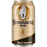 Bundaberg Select Vat & Cola Can 375mL