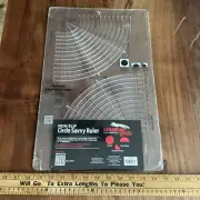 Creative Grids Circle Savvy Quilt Ruler (CGRSAV1) New Mint A+