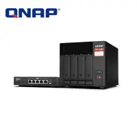 在飛比找momo購物網優惠-【QNAP 威聯通】TS-473A-SW5T 4Bay NA