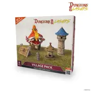 Archon Studio - DNL0066: Dungeons & Lasers Expansion Set: Village Pack - New