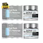 Snail Mucin 92% Moisturizer Daily Face Gel Cream, 2Pcs Snail Mucin Repair Cream,