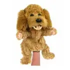 Poodle Dog Puppet - Hansa Realistic Stuffed Plush Animal Soft Toy 28cm