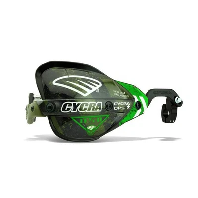 Cycra Ops Pro Bend - CRM Racer Pack 1-1/8" Oversized Bar Mount Kit - Green