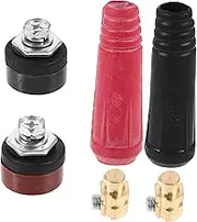 4pcs Welding Cable Connectors Welding Cable Kit Quick Connector Replacement Set High Durability for Welding Torch