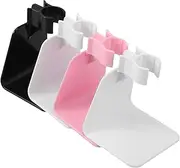 Healeved Uv Nail Dryer Stand Handheld Nail Art Lamp Nonslip Mini Light Stand Black White Pink