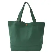 Canvas Tote Bag with Handle Reusable Handbag Shopping Bags Green