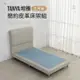 IDEA-坦雅單人加大3尺半質感皮革床架組(床頭+床底)