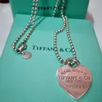 TIFFANY&CO .HEART TAG 心牌珠珠項鍊