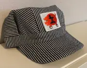Engineer/Conductor Cap/Hat-Illinois Central Piggy (IC)-adjustable-Adult or Child