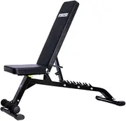 Force USA SP3 FID Adjustable Bench, 8 Positions, Foot Support, Padded, Home Gym