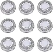 Robust 9Pack SH30 Replacement Heads，Compatible For Philips Norelco，Shaver Series 3000, 2000, 1000 And S738, With Durable Sharp Blades