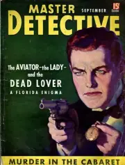 MAG: Master Detective 9/1937-Dalton Stevens cover-violent crime stories-VG