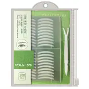 400pcs Natural Invisible Single Side Eyelid Tape Stickers Medical-use Fiber Eyelid Lift Strip, Instant Eye Lift Without Surgery, Perfect For U
