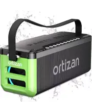 Ortizan Portable Bluetooth Speaker Wireless, 100W Loud Sound, Monstrous Bass,...