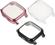 MERRYHAPY 3 Pcs Smartwatch Protective Caps for Venu Durable Watch Cover Easy to Install Lightweight Stylish Includes and Options