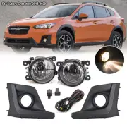 Fog Light Kit For Subaru Crosstrek 2018 2019 2020 W/ Switch Wiring Bezel Cover (for: Subaru)