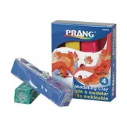 Set of 4 Non Hardening Modeling Clay Pliable Sculpting Material for Kids