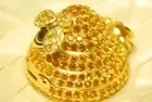 Estee Lauder Jay Strongwater Beehive "Beautiful" solid perfume