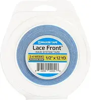 "Lace Front Support" Walker Double Sided Roll Tapes Stickers Adhesive for Men Hair System Replacement Toupee Hair Extension Wig Bundles Hair Weave Closure Lace Frontal(12 Yards & 1/2 Inch)