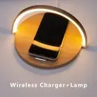 Dimmable LED Table Desk Lamp w/ Wireless Phone Charger Touch Reading Night Light