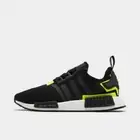 Adidas NMD R1 Casual Shoes Black/White/Yellow/Volt BD7751 Mens sizes