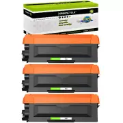 3PK TN660 TN-660 Toner Cartridge For Brother HL-L2320D HL-L2340DW HL-L2380DW