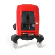 Laser Leveling Unit Mini Portable Red 3D Laser Level 360 Distance Meter