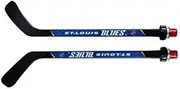 NHL St. Louis Blues Goal Light Stick (Righty), Medium, Black