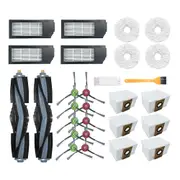 Compatible Ecovacs Deebot X1 Omni Dust Bag Main Brush Kit HEPA Filter