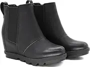[Athlefit] Women's Wedge Boots Comfortable Ankle Wedge Booties