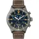 TIMEX 160周年刻劃時代計時皮帶腕錶-銀藍x淺咖啡