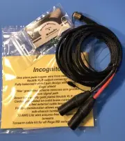Rega Incognito (6 foot long) Rewire Kit (Cardas) Neutrik XLR Plugs