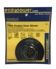 EazyPower HSS 3-1/8” Radial Saw Blade For Oscillating Tools 50633(4A)