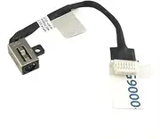 Zahara DC Power Jack Charging Port Cable Connector Replacement for Dell Inspiron 14 7415 2-IN-1/5410 14" 2 in 1 P147G 450.0N804.0011 0D3FR6 D3FR6