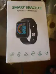 SMART WATCH BRACELET HEART RATE, BP. STEPS, INCOMING CALLS, FB, TWITTER & MORE