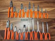 *NEW* Snap On Tools Ballin' 21 Pc ORANGE Plier Set Free Shipping, Expedited.