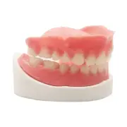 Denture Do It Yourself Full Set of Top and Bottom Fake Teeth for Improve Smile (