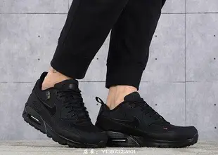 Nike AIR MAX 90 氣墊 復古 經典 輕便 全黑 休閒 運動 慢跑鞋 CQ7743-001 男鞋